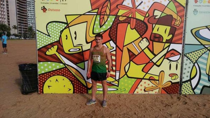 Juliano Kommer volta ao pódio em evento de atletismo