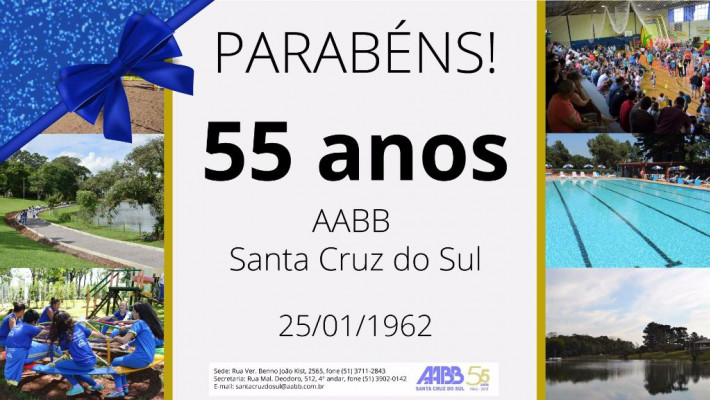 55 anos da AABB Santa Cruz do Sul