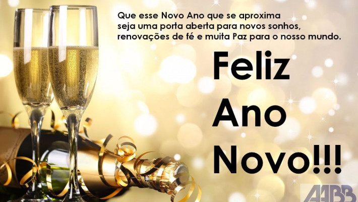 FELIZ ANO NOVO!
