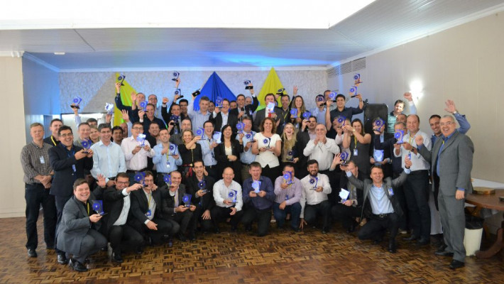 Premiação do Sinergia Banco do Brasil na AABB