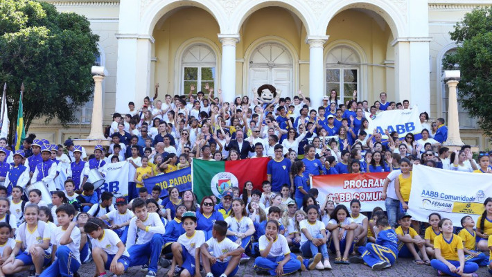 AABB Santa Cruz do Sul recebeu Encontro de Educandos do Programa AABB Comunidade