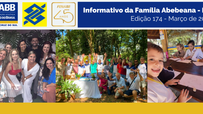 O Informativo da Família Abebeana de Março está no ar