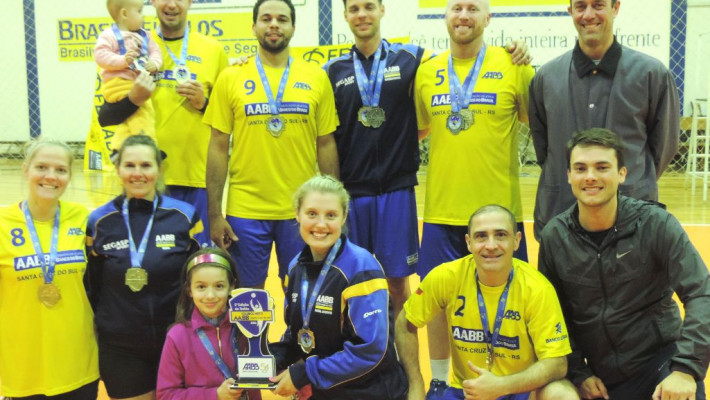 Equipe AABB é campeã do 5° Troféu AABB Voleibol Misto
