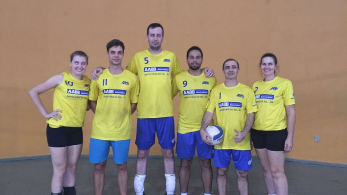 AABB Santa Cruz do Sul no Torneio Misto de Vôlei