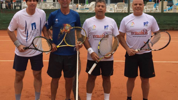 Atletas da AABB participaram da primeira etapa do Circuito de Tênis dos Vales 2016