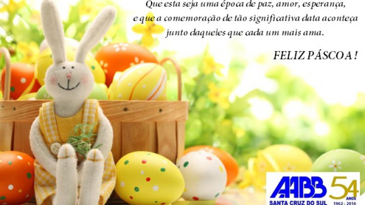 Feliz Páscoa!