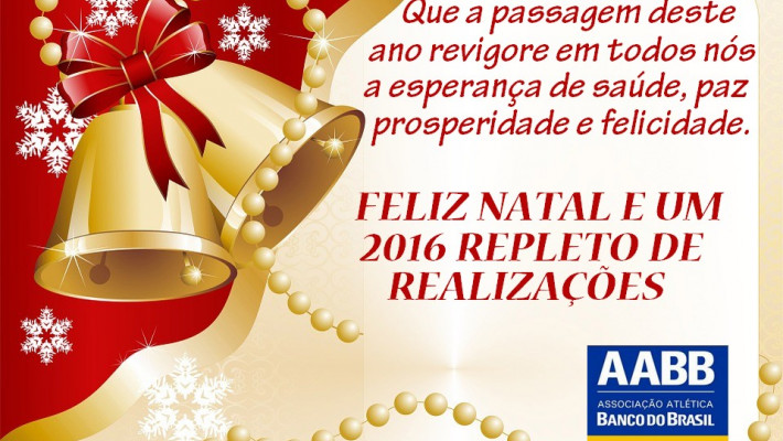 BOAS FESTAS!