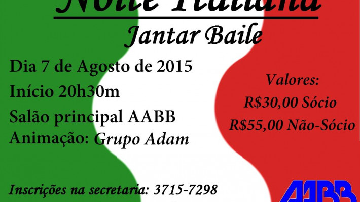 Noite Italiana AABB 2015