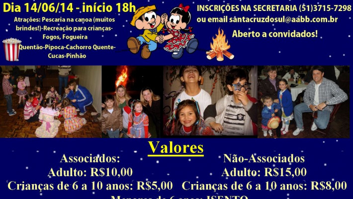 FESTA SÃO JOÃO NA AABB