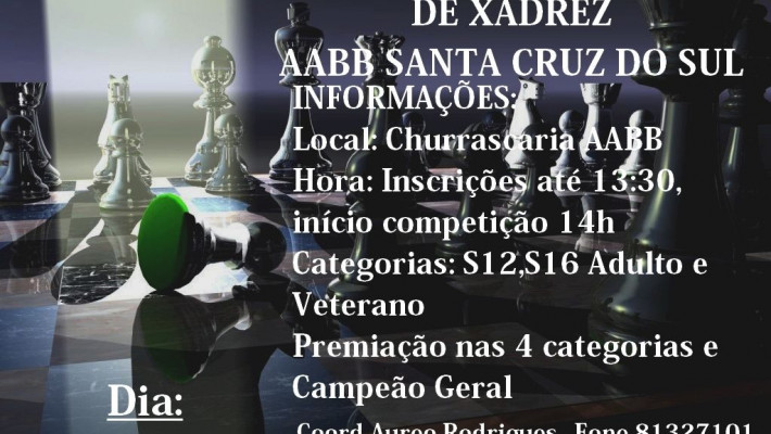 II COMPETIÇÃO CITADINA DE XADREZ