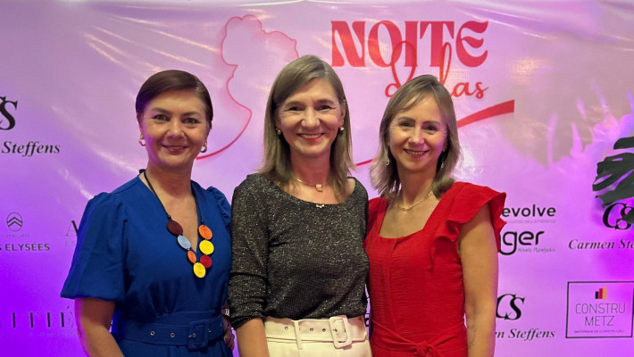 Mais de 160 mulheres celebram a 4ª edição da Noite Delas na AABB Santa Cruz do Sul