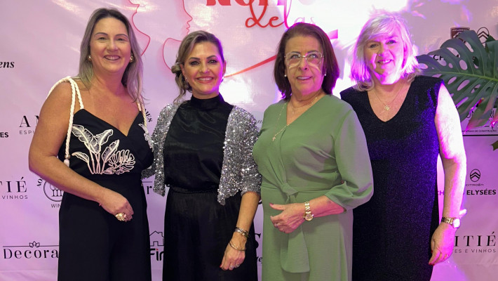 Mais de 160 mulheres celebram a 4ª edição da Noite Delas na AABB Santa Cruz do Sul