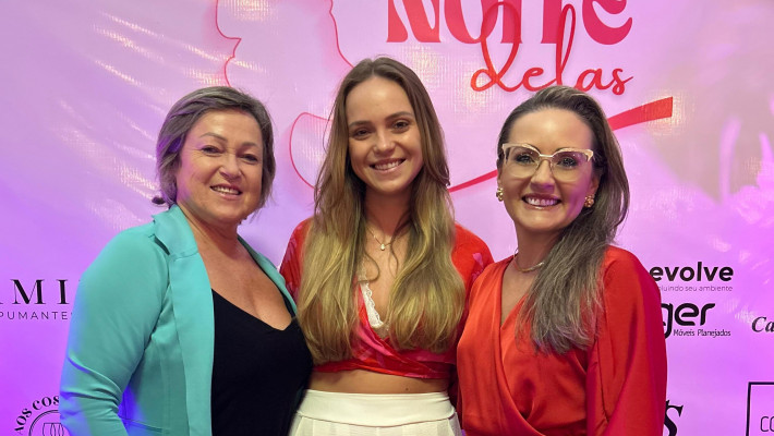 Mais de 160 mulheres celebram a 4ª edição da Noite Delas na AABB Santa Cruz do Sul