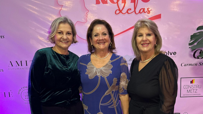 Mais de 160 mulheres celebram a 4ª edição da Noite Delas na AABB Santa Cruz do Sul