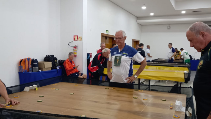 AABB Santa Cruz marca presença no 42º Torneio Centro-Sul de Futebol de Mesa