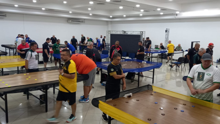 AABB Santa Cruz marca presença no 42º Torneio Centro-Sul de Futebol de Mesa