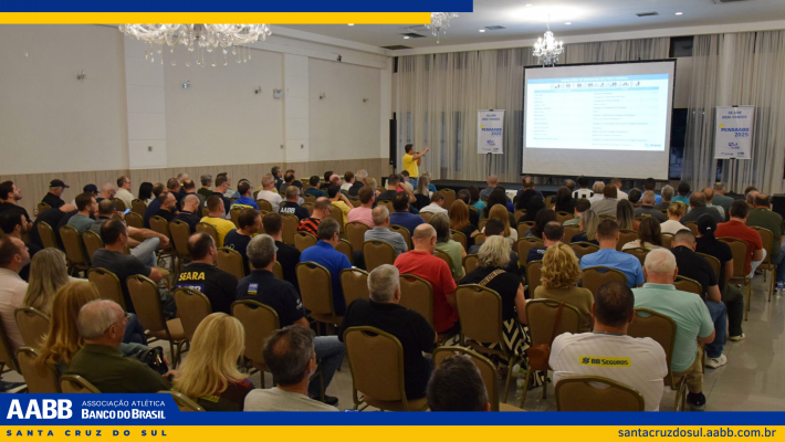 AABB Santa Cruz do Sul participa do PENSAABB Estadual em Chapecó