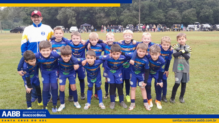 Fim de semana de conquistas para a Escolinha de Futebol da AABB