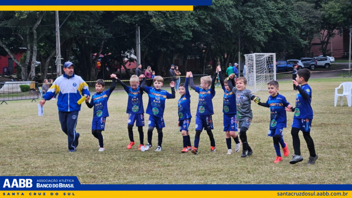 Fim de semana de conquistas para a Escolinha de Futebol da AABB