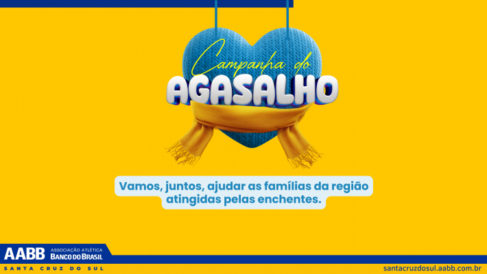 Campanha do Agasalho AABB e Banco do Brasil: leve calor a quem mais precisa neste inverno