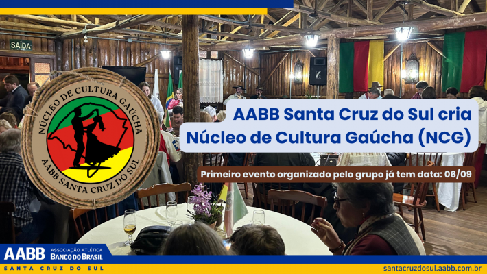 AABB Santa Cruz do Sul cria Núcleo de  Cultura Gaúcha (NCG)