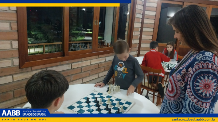 Aulas de Xadrez na AABB: inscrições abertas para o segundo semestre