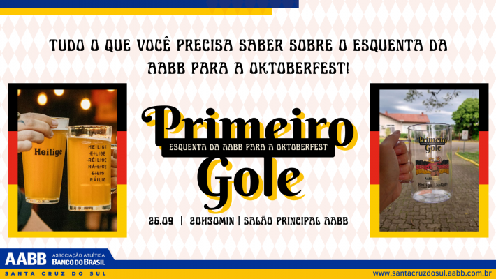 Tudo o que você precisa saber sobre o Primeiro Gole - Esquenta da AABB para a Oktoberfest