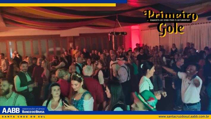 Música, alegria e chope gelado marcaram o Primeiro Gole - Esquenta da AABB para a Oktoberfest