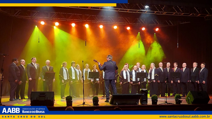 Coral da AABB participa do 21º Encontro Estadual de Coros das AABBs do Rio Grande do Sul