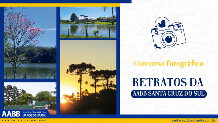 1º Concurso Fotográfico AABB 2025: Retratos da AABB Santa Cruz do Sul