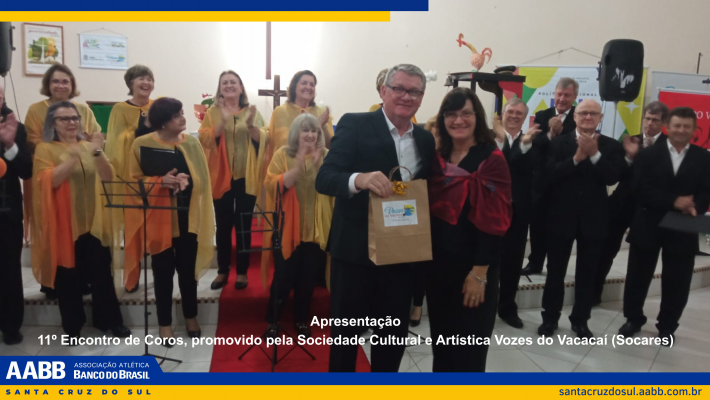 Coral da AABB participa de encontros regionais e anuncia próximos eventos