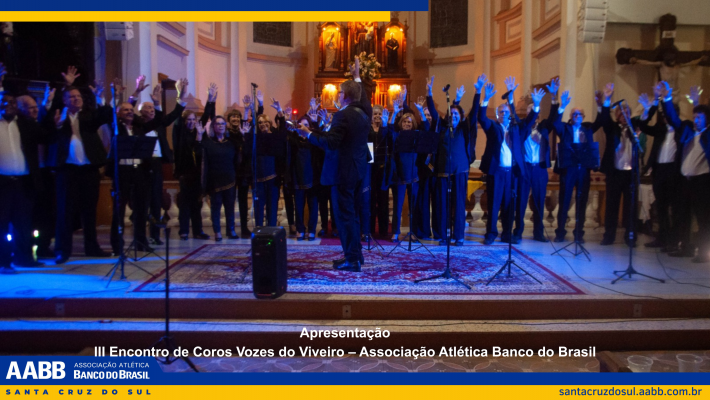 Coral da AABB participa de encontros regionais e anuncia próximos eventos