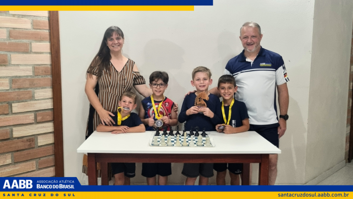 Campeonato de Xadrez encerra o ano com grandes partidas e muita alegria na AABB
