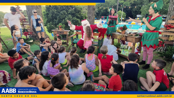 Natal das Crianças reúne famílias em uma tarde de alegria e emoção na AABB