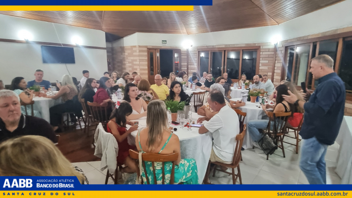  Confraternização de fim de ano reúne diretoria, funcionários e famílias na AABB