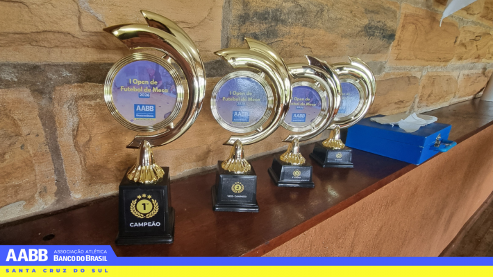 AABB sedia o I Open de Futebol de mesa com participação regional