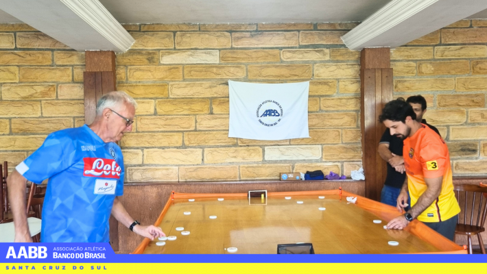 AABB sedia o I Open de Futebol de mesa com participação regional