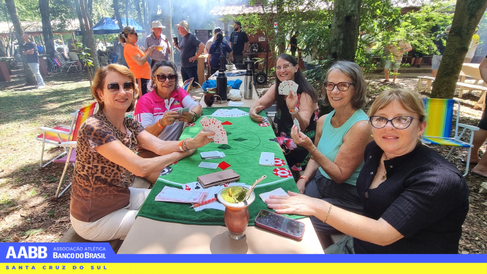 Festa Campeira reúne cerca de 200 pessoas em domingo de confraternização na AABB