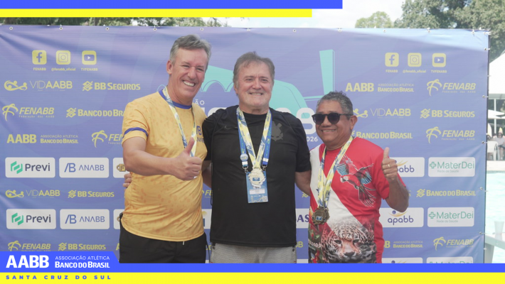 AABB Santa Cruz do Sul conquista 11 medalhas no 30º CINFAABB
