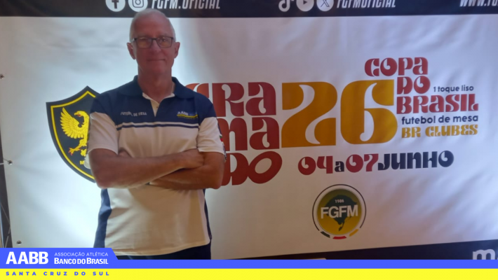 Futebol de Mesa: AABB Santa Cruz participa da Copa do Brasil em Gramado