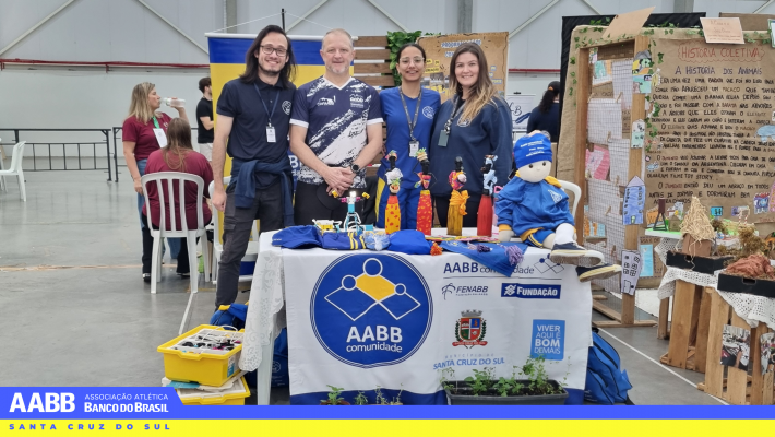 Programa AABB Comunidade retoma atividades com participação em mostra pedagógica e visita da FBB