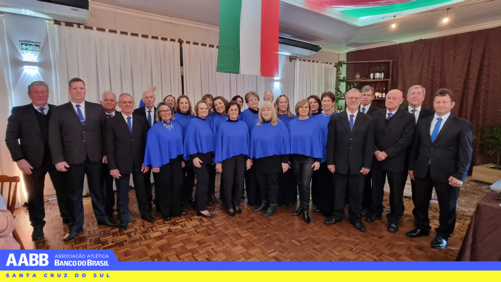 Noite Italiana reúne associados e amigos em noite de música, gastronomia e confraternização na AABB