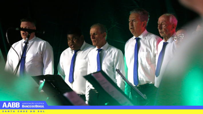 Coral da AABB participa do 22º Encontro Estadual de Coros das AABBs do Rio Grande do Sul