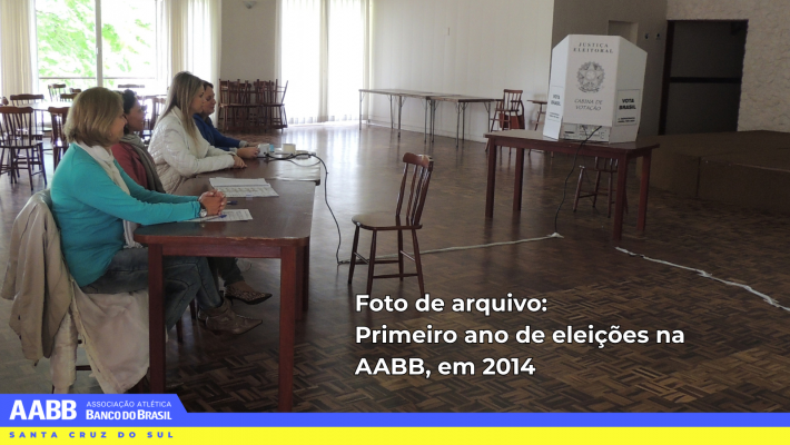 AABB Santa Cruz do Sul recebe eleitores e reforça seu papel como espaço de democracia
