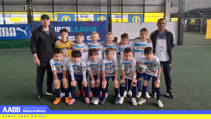 Escolinha de Futebol da AABB participa da Iberleague RS