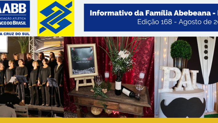 O Informativo da Família Abebeana de Agosto está no ar!