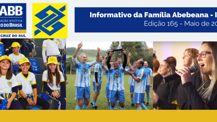 O Informativo da Família Abebeana de Maio está no ar!