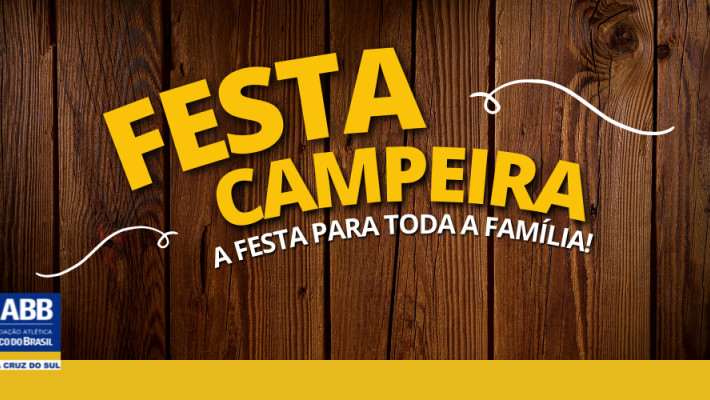 Inscrições abertas para a Festa Campeira da AABB
