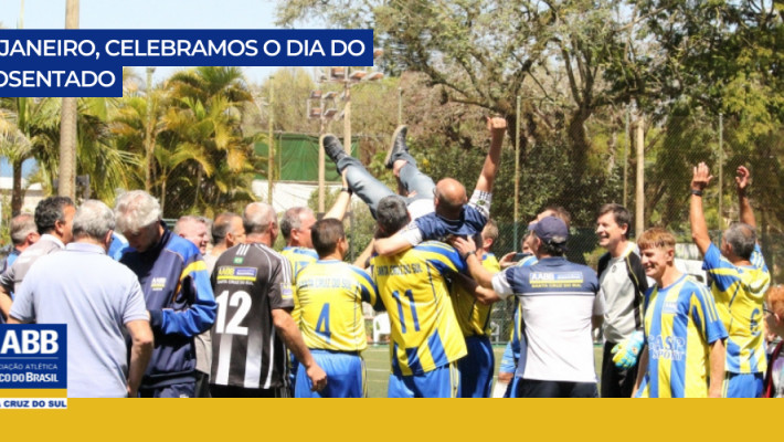 Em janeiro, celebramos o Dia do Aposentado