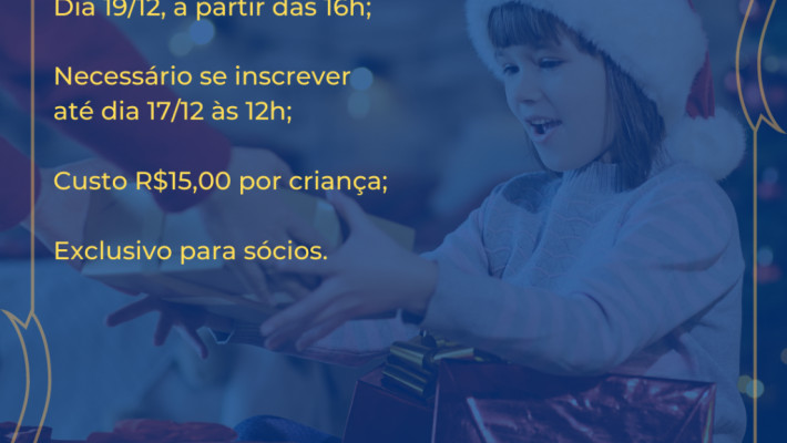 Participe do Natal das Crianças na AABB!